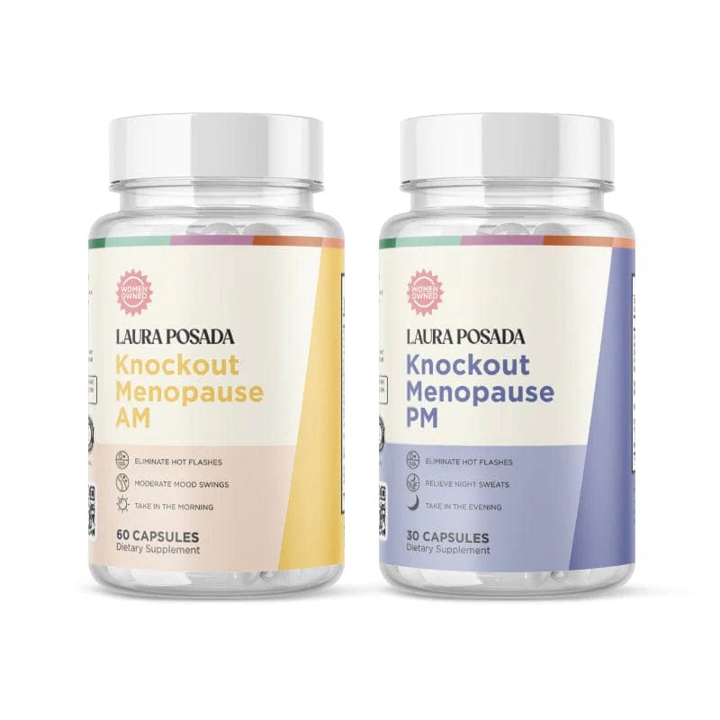 *Combo Knockout Menopause 24 / 7 | Alivio Síntomas Menopausia AM y PM