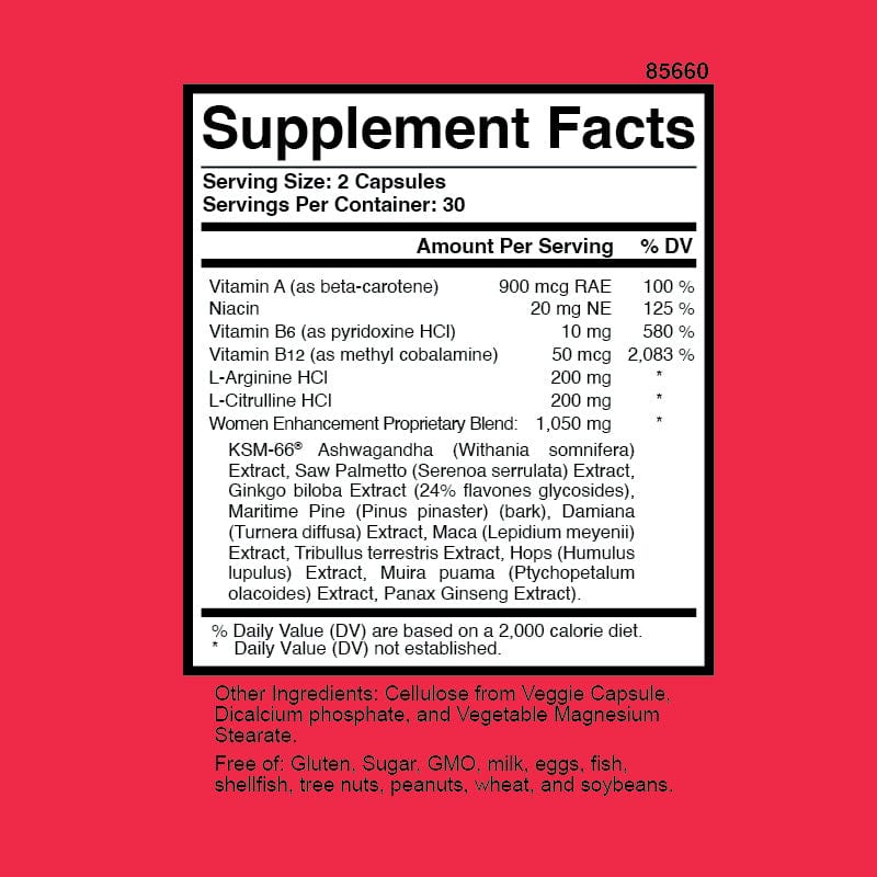 Fuego | Potenciador Avanzado del Bienestar Íntimo Femenino