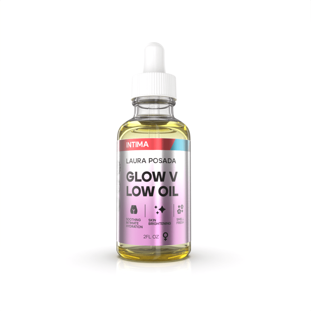 🌸 Glow Vlow Oil: Hidrata| Combate Resequedad Vaginal| Aclara Manchas y Cicatrices| Previene Irritación y vellos Enterrados