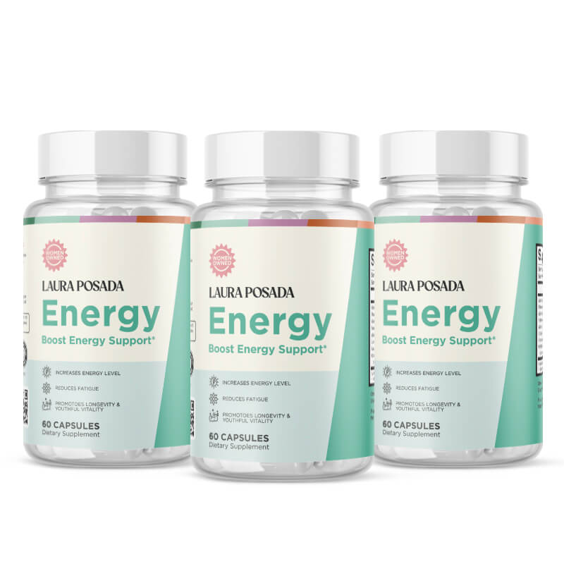 Energy | Increases energy, improves mental clarity and mood, supports metabolism