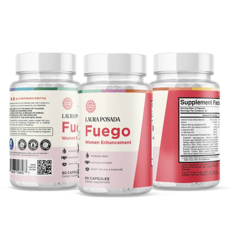 Fuego | Potenciador Avanzado del Bienestar Íntimo Femenino
