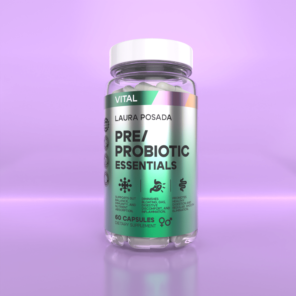 PRE PROBIOTIC ESSENTIALS – Fórmula Premium de Última Generación para Digestión, Inmunidad y Bienestar Total