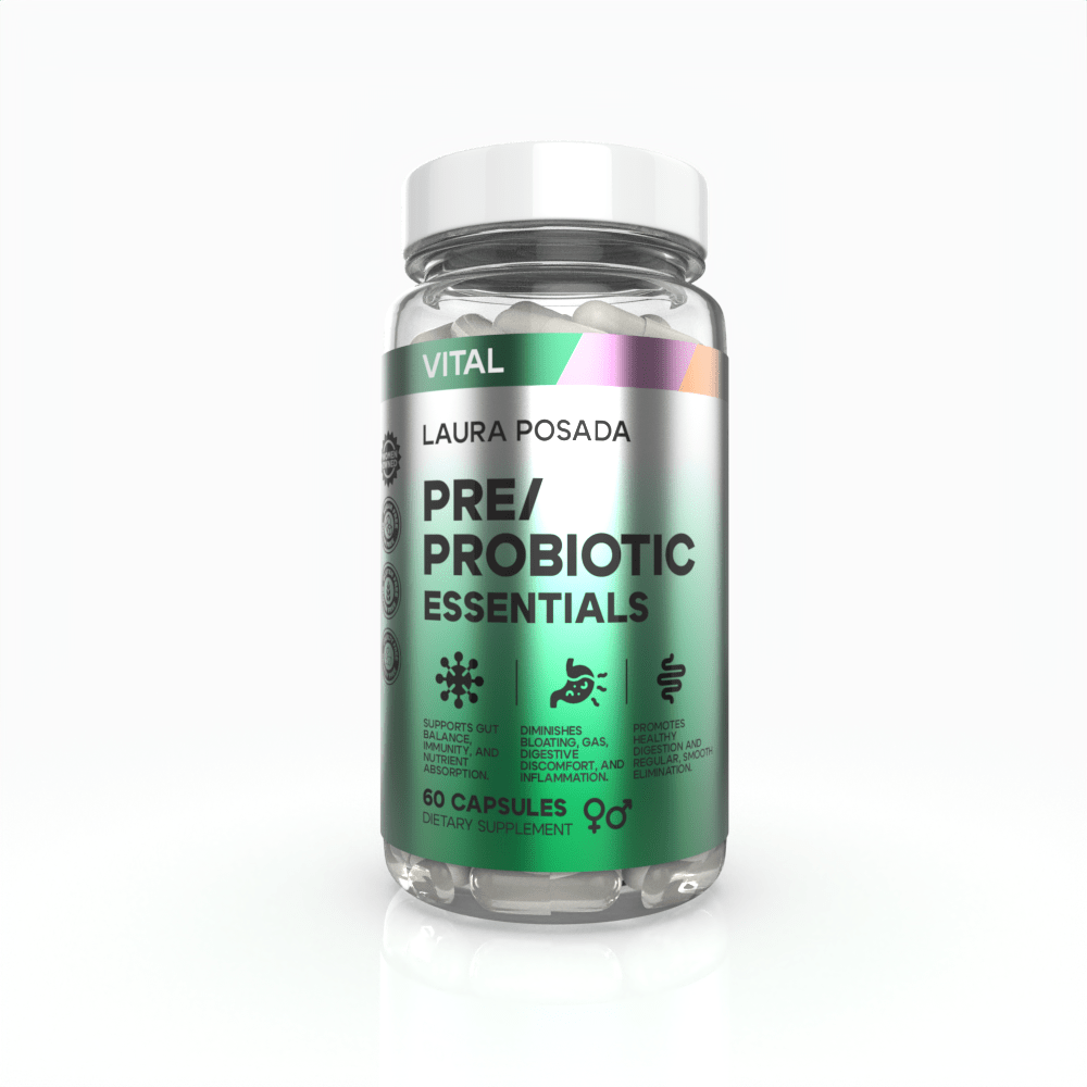 PRE PROBIOTIC ESSENTIALS – Fórmula Premium de Última Generación para Digestión, Inmunidad y Bienestar Total