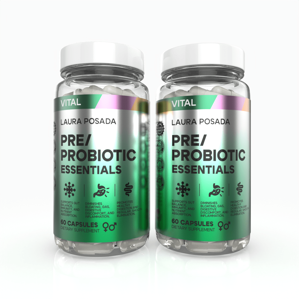 PRE PROBIOTIC ESSENTIALS – Fórmula Premium de Última Generación para Digestión, Inmunidad y Bienestar Total