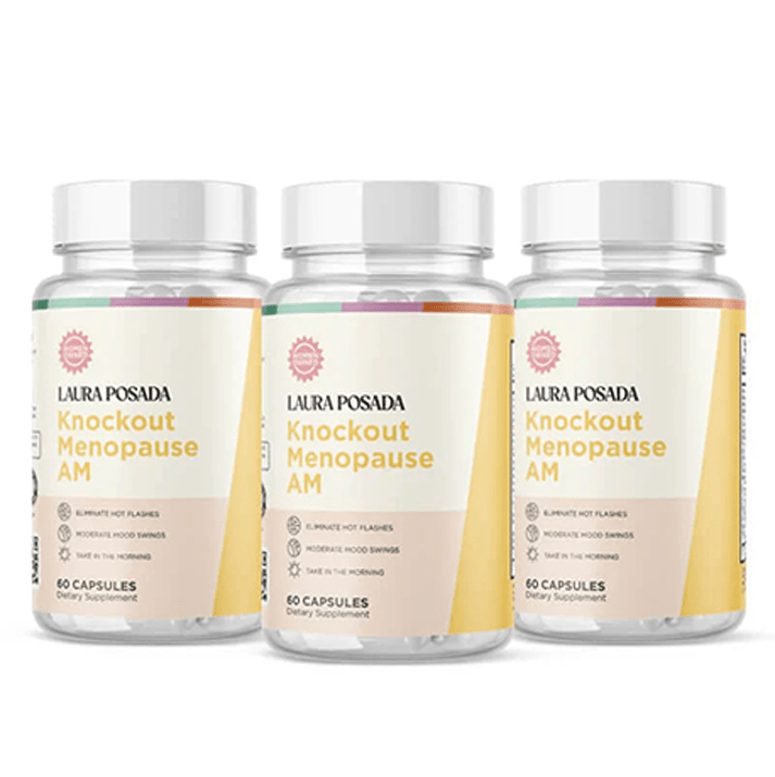 <tc>Knockout Menopause AM | Natural Support for Energy, Focus, Mood Swings, and Hot Flashes</tc>