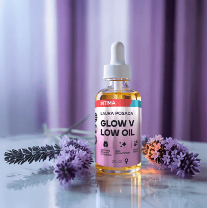 🌸 Glow Vlow Oil; Hidrata| Combate Resquedad Vaginal| Aclara Manchas y Cicatrices|Previene Irritación Y vellos Enterrados