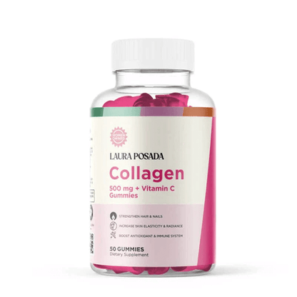 Gomitas de Colágeno con Vitamina C | Revitalizar y Tonificar la Piel, las Uñas y los Huesos