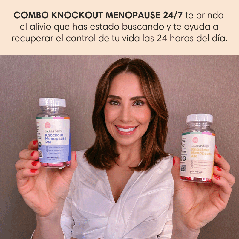 Knockout Menopause 24/7 Combo | Alivio Síntomas Menopausia