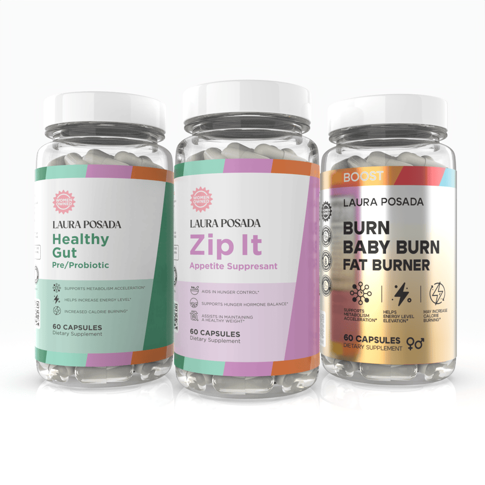 Combo Burn It Up | Solución Integral Para Bajar De Peso| Desinflamar| Reducir el Hambre| Mejorar Salud Intestinal