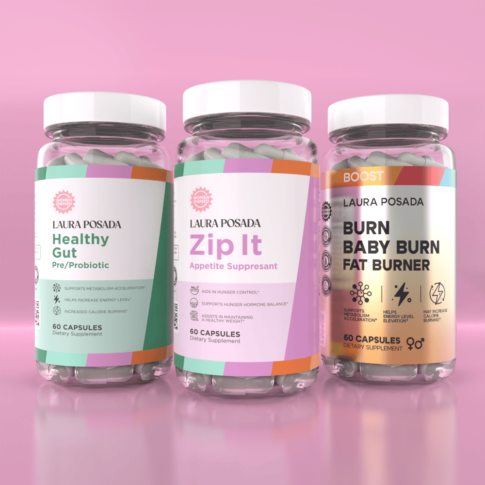 Combo Burn It Up | Solución Integral Para Bajar De Peso| Desinflamar| Reducir el Hambre| Mejorar Salud Intestinal