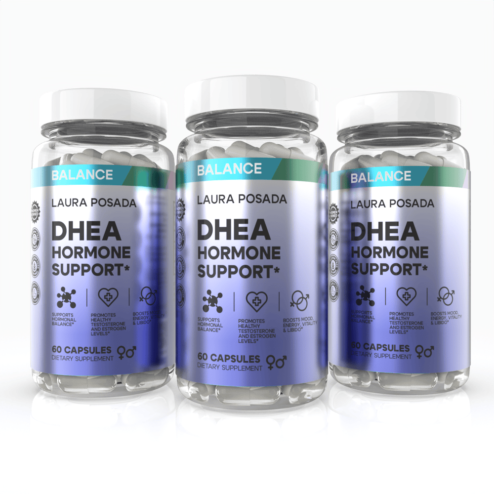 DHEA: Hormona Conocida como La Fuente de La Juventud/ Precursor Hormonal Natural/ Mejora Energía y Función Sexual
