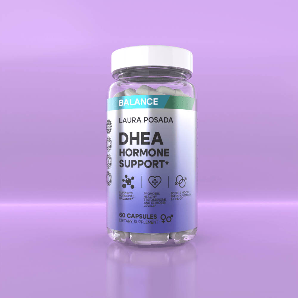 DHEA: Hormona Conocida como La Fuente de La Juventud/ Precursor Hormonal Natural/ Mejora Energía y Función Sexual