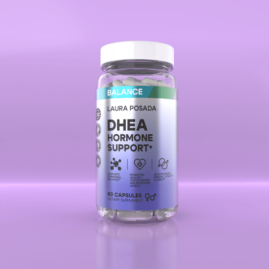 DHEA: Hormona Conocida como La Fuente de La Juventud/ Precursor Hormonal Natural/ Mejora Energía y Función Sexual