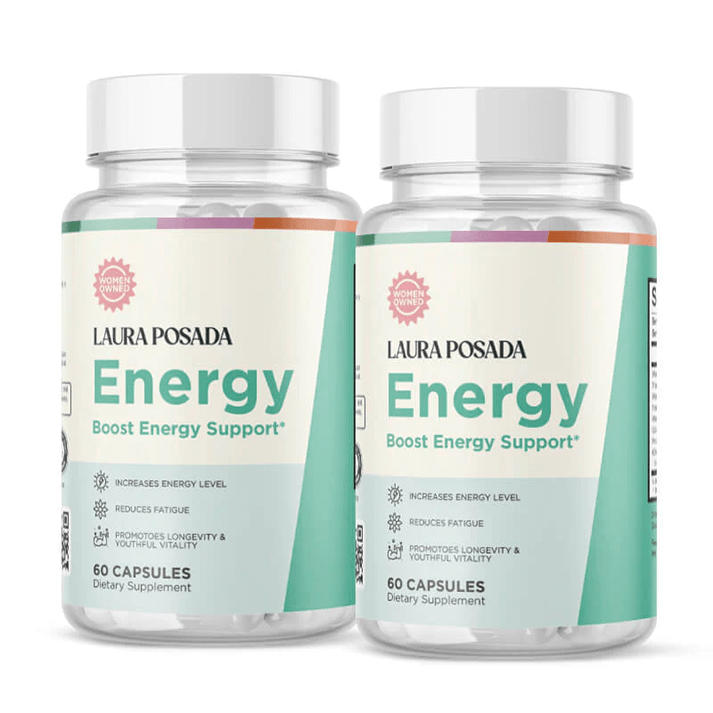 Energy | Aumenta Energía, Mejora Claridad Mental y Estado de Animo, Apoya el Metabolismo