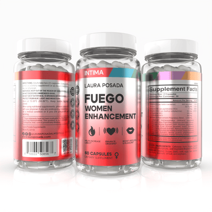 Fuego | Potenciador Avanzado del Bienestar Íntimo Femenino