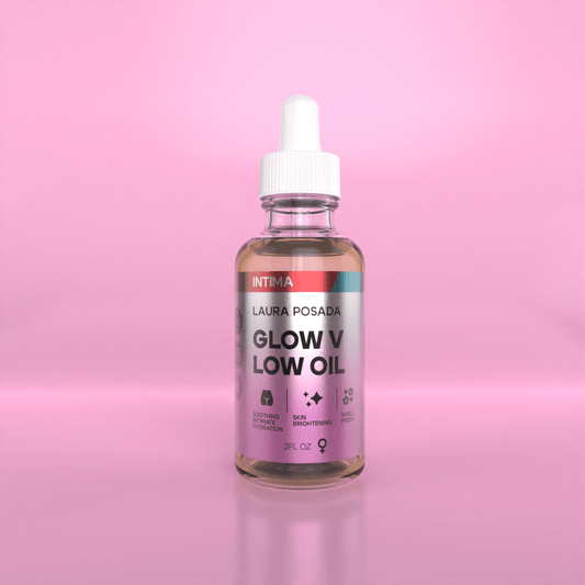 🌸 Glow Vlow Oil: Hidrata| Combate Resequedad Vaginal| Aclara Manchas y Cicatrices| Previene Irritación y vellos Enterrados
