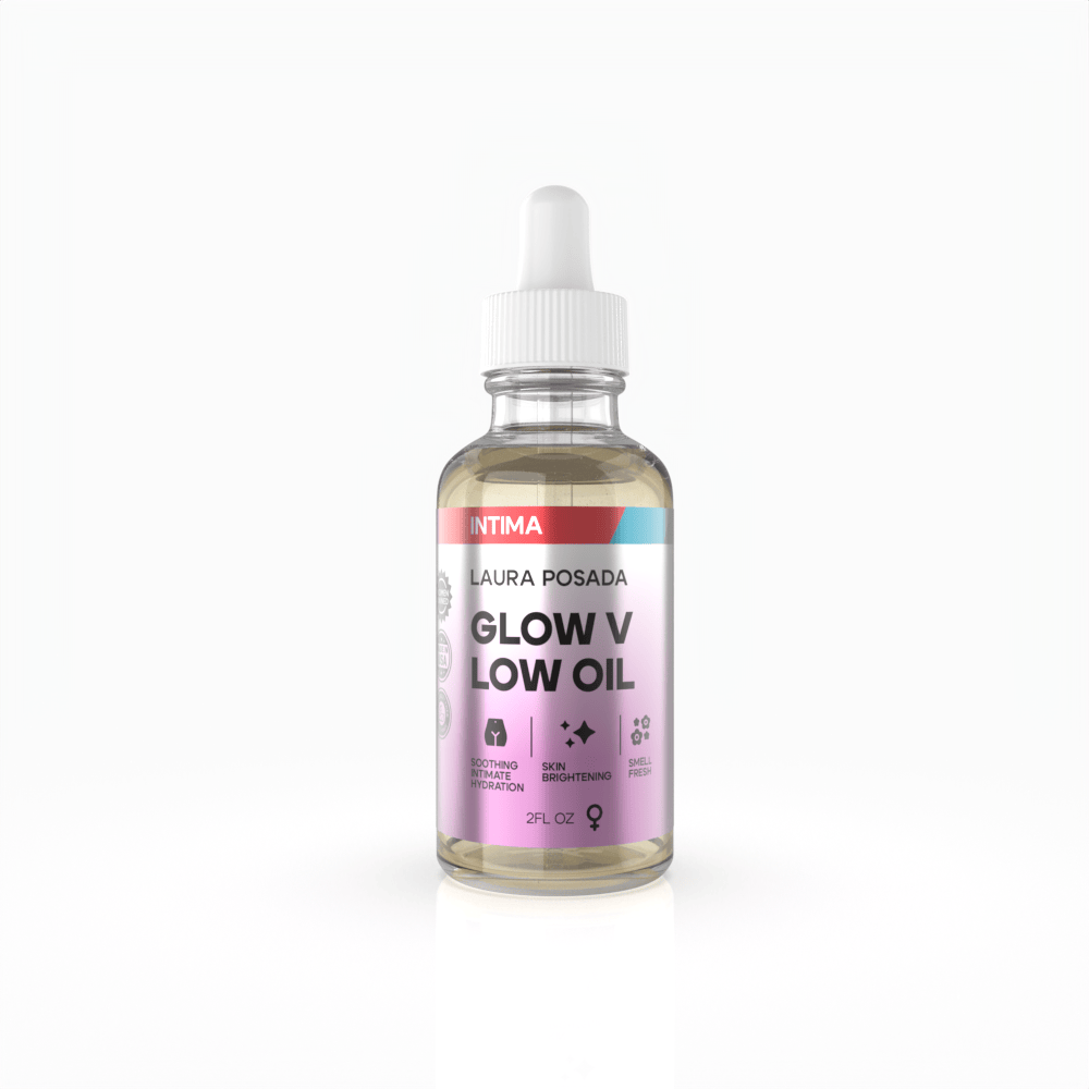 🌸 Glow Vlow Oil: Hidrata| Combate Resequedad Vaginal| Aclara Manchas y Cicatrices| Previene Irritación y vellos Enterrados