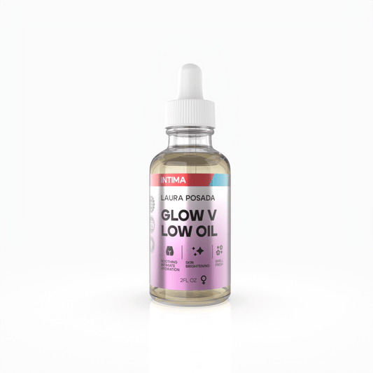 🌸 Glow Vlow Oil: Hidrata| Combate Resequedad Vaginal| Aclara Manchas y Cicatrices| Previene Irritación y vellos Enterrados