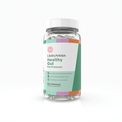 Healthy Gut | Pre-Probióticos para Reducir Inflamación y Mejorar Flora Intestinal