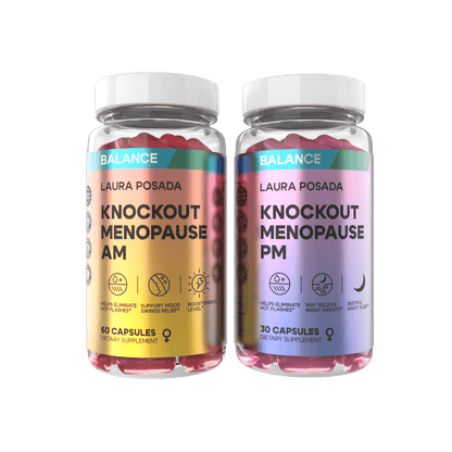 Combo Knockout Menopause 24 / 7 | Alivio Síntomas Menopausia AM y PM