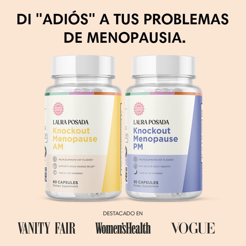 Knockout Menopause 24/7 Combo | Alivio Síntomas Menopausia