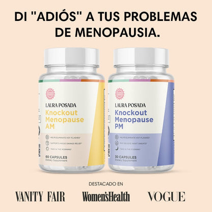 Knockout Menopause 24/7 Combo | Alivio Síntomas Menopausia