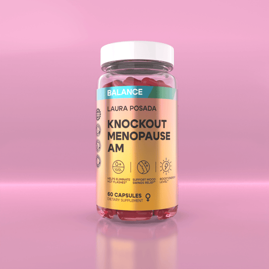 <tc>Knockout Menopause AM | Natural Support for Energy, Focus, Mood Swings, and Hot Flashes</tc>