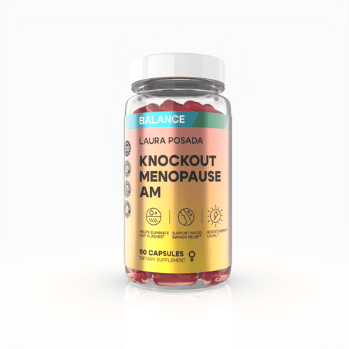 <tc>Knockout Menopause AM | Natural Support for Energy, Focus, Mood Swings, and Hot Flashes</tc>