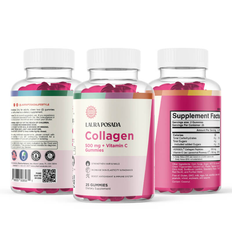 Collagen Gummies | Fortalecer el Cabello y las Uñas
