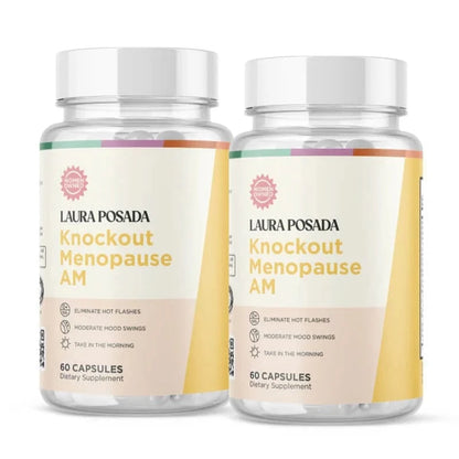 <tc>Knockout Menopause AM | Natural Support for Energy, Focus, Mood Swings, and Hot Flashes</tc>