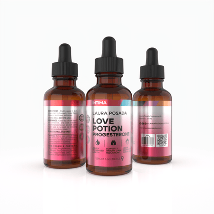 Love Potion | Progesterona tópica para Aumentar la Libido, Reducir Sofocos, Mejorar Resequedad de la Piel