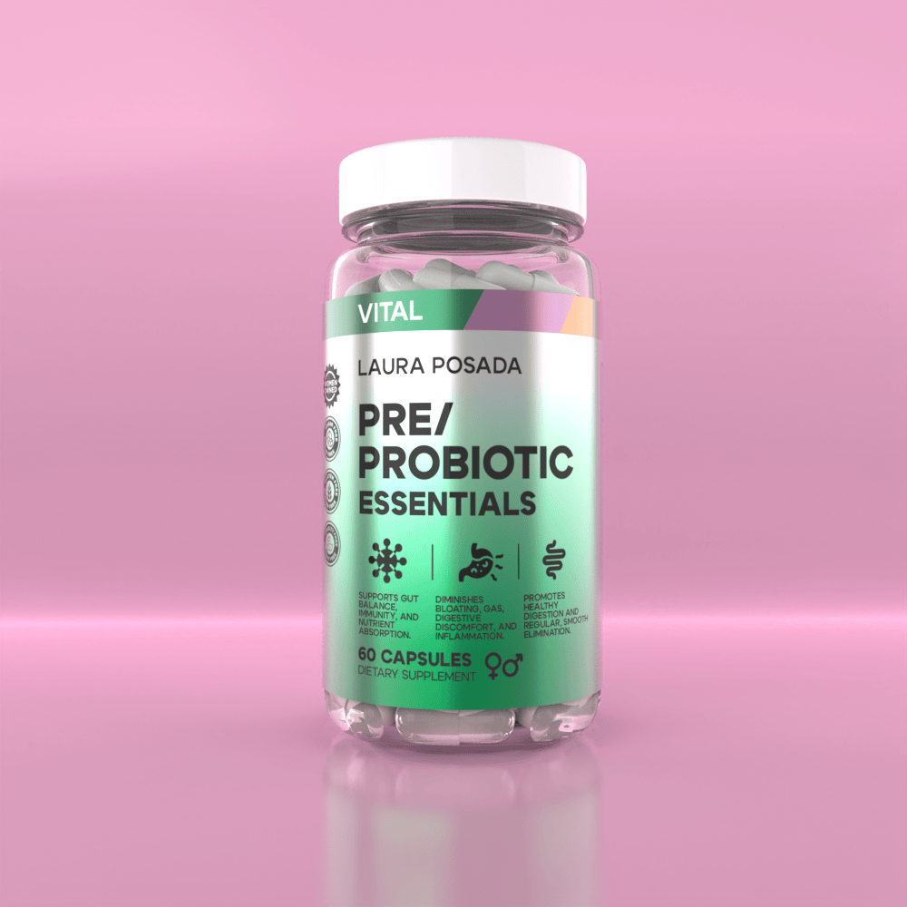 PRE PROBIOTIC ESSENTIALS – Fórmula Premium de Última Generación para Digestión, Inmunidad y Bienestar Total