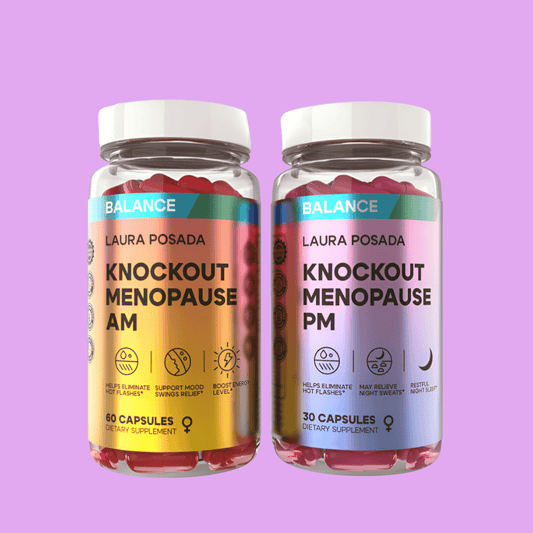 *Combo Knockout Menopause 24 / 7 | Alivio Síntomas Menopausia AM y PM